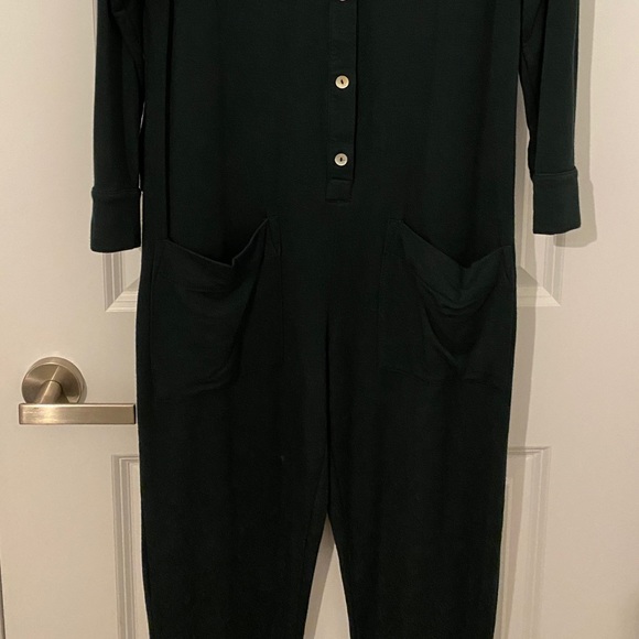 Bleusalt forest green jumpsuit sz 2 worn once - Picture 3 of 11